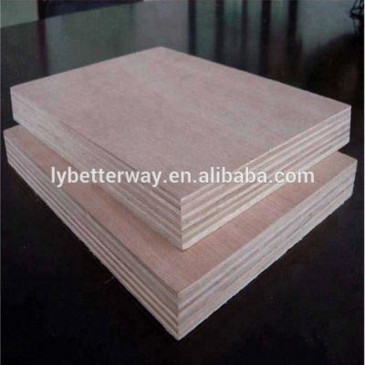 China Contemporary 4X8 Laminated Plywood Cheap Bintangor Bookcase Plywood for sale