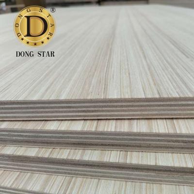 China 1220X2440MM Contemporary Engineered Veneer White Plywood EV Poplar Plywood 4mm 5mm 18mm For Furniture Decoration for sale