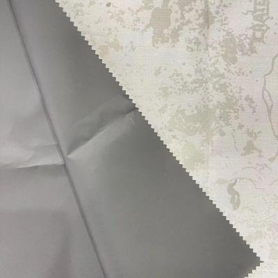 China Waterproof Custom Color 150D Oxford Solid Dyed Full Black PU Coating 3000mm Transfer Printing 100% Polyester Fabric For Tent / Tarp for sale