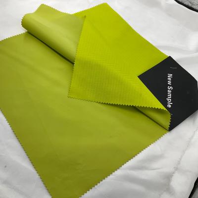 China Good quality waterproof 300T coated 100% polyester pongee fabric for garment and tent for sale