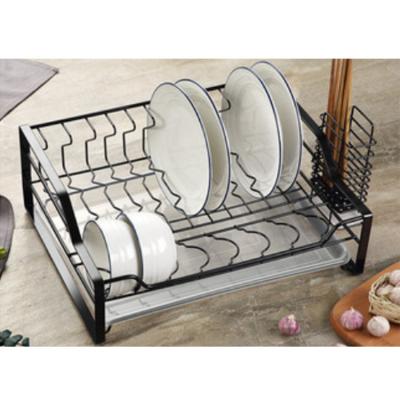 China Kitchen Storage Dish Organizer Drying Stand Small Viable Multifunctional Dish Rack for sale