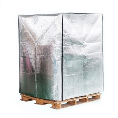 China Recyclable Food Transport Aluminum Foil 3D Box Liners Heat Insulation Bag for sale