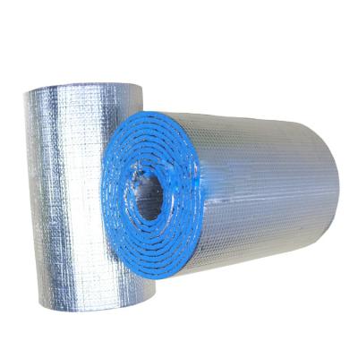 China Factory Price Eco-friendly Hot Selling Aluminum Foil Faced Rubber Foam Sheet Heat Insulation Material for sale