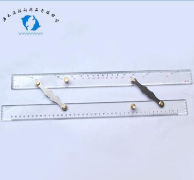 China Hot Selling Navigation Sailing Measuring Tools and Rulers IMPA Plastic Parallel Ruler 450mm 600mm for sale