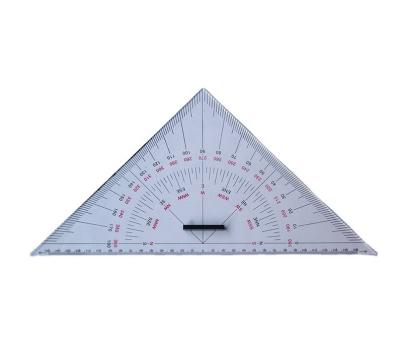 China Surverying Marine Plastic Kent Code 371008 Hot Selling 300mm Nautical Triangles Type Triangle Impa for sale