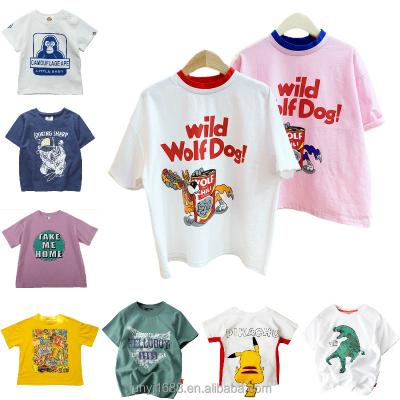 China Children's fashion children's clothing anti-pilling summer girls comfortable T-shirt children's clothing wholesale for sale