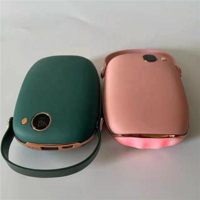 China High Capacity Customize Rechargeable Hand Warmer Power Bank High Capacity 10000mAh Mobile Power Bank for sale