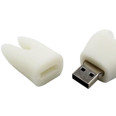 China Mini Wholesale PVC Tooth Heart Lung Shaped 4gb 8gb 16gb 32gb USB 2.0 Flash Drive 3.0 for sale