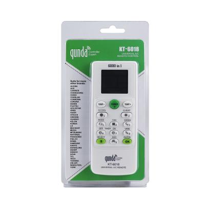 China QUNDA Universal Remote KT-6018 6000 in 1 Universal Air Conditioner Remote Control for sale