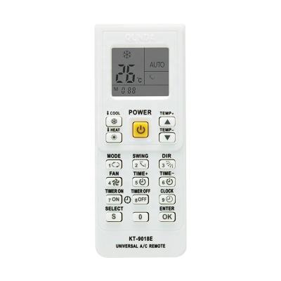 China Fit Qunda kt-9018e universal a/c heat remote control for universal air conditioner for sale