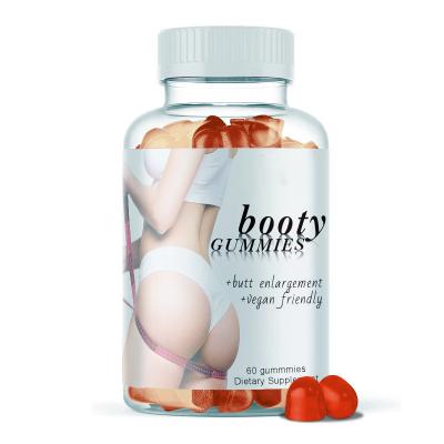 China Barrel No Label Health Food RTS Butt Enhancement Gummies For Beauty Booty Butt Enlargement Gummies for sale