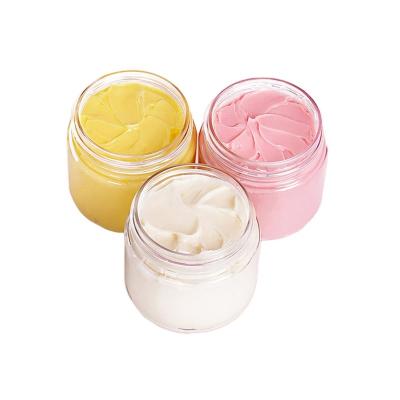 China Wholesale Vegan Skin Revitalizer RTS Logo Moisturizing Whitening Mango Body Butter White Lotion for sale