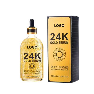 China Wholesale High Quality Skin Revitalizer Shrink Pore Hydrating Hydrating Niacinamide 24k Gold Serum for sale