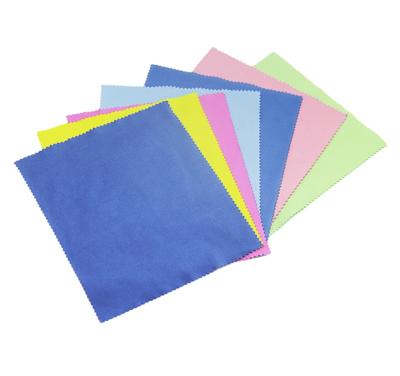 China Microfiber Cloth 20*30 High Quick Dry Double Sided Cleaning Cloth Popular Absorbent Wash Cleaning Cloth for sale