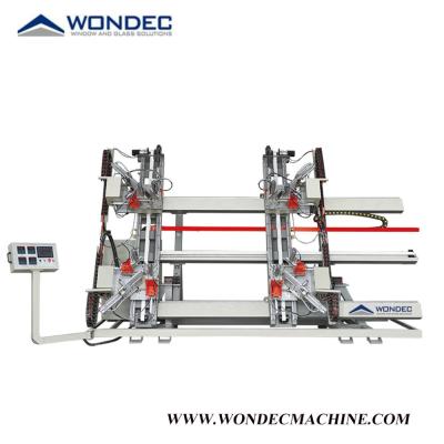 China PVC Welding CNC Four Corner Vertical Welding Machine For UPVC Door Window Making Machine for sale