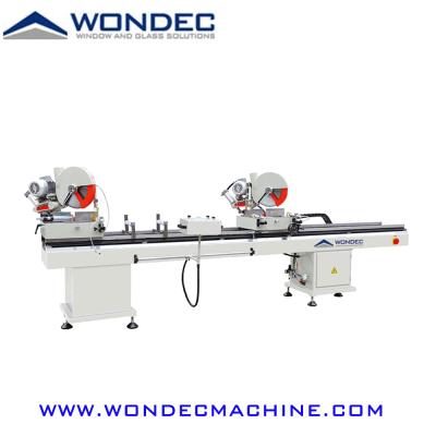 China High-efficient Single Head Cutting Saw Aluminum Window Cutter Machine LJZ2-350*3500 for sale