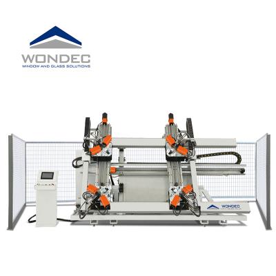 China Windows CNC Aluminum Corner Crimping Machine LM4S-100*1800*3000 for sale