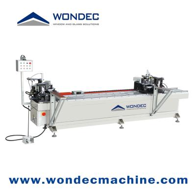 China Aluminum Window Machine Manufacturing Plant Vertical Two Point Machine Aluminum Window Corner Crimping Machine for sale