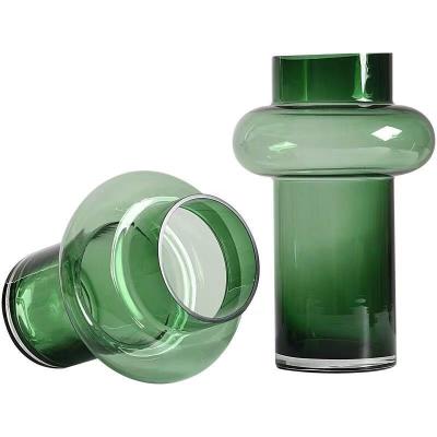 China Factory Eco-friendly Wholesale Customized Unique Glass Vase For Home Decoration & Wedding & Party for sale