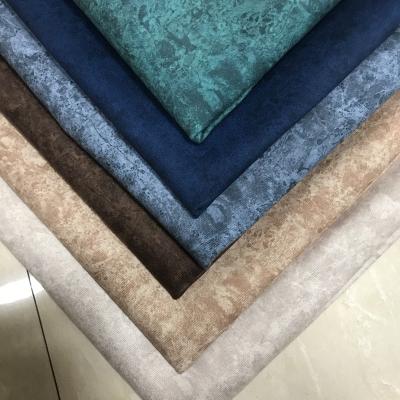 China Tear-Resistant Elegant Super Polyester Custom Print Printed Velvet Upholstery Fabric for sale