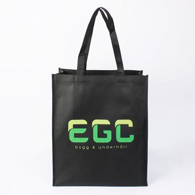 China New Arrive Reusables Advertising Tote Bag Reusable Custom Printed Dustproof Non Woven Logo Handle Bags for sale