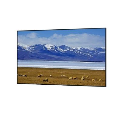 China High Quality Frame 2021 Wall Frame Gray 120 Inch Ambient Light Rejection Alr Projector Screen for sale