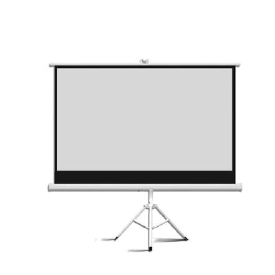 China Wholesale High Quality Tripod Floor Stand Projection Screen 60-150 Inch Projector Screen for sale