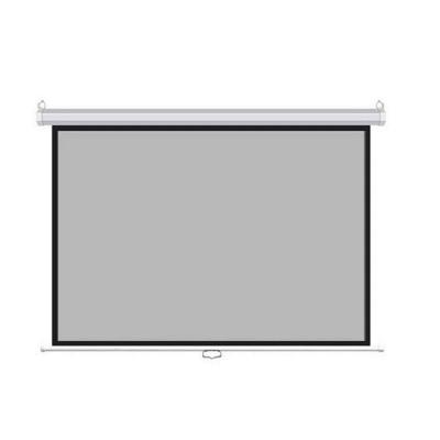 China New High Quality White Listing Wall Mounted Projection Screen Wall 150 Inch Home Theater Projection Screen for sale