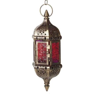 China Christmas Elegant Unique Antique Moroccan Candle Holder Design Decorative Candle Lantern for sale