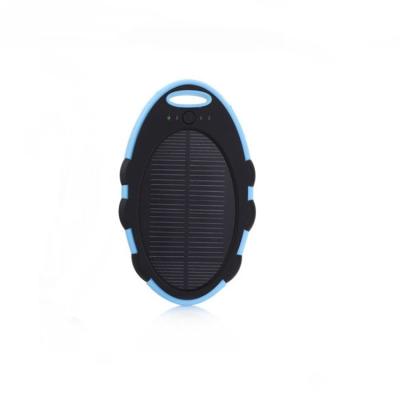 China Portable Solar Panel Charging Power Bank 4000mAh Waterproof Solar Powerbank Solar Charger for sale