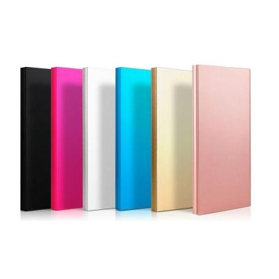 China Fast Charging Support Slim Mobile Charger Power Bank for sale