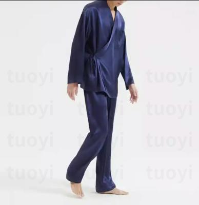 China Other TUOYI Trending Products New Arrivals Satin Men Pajama Set Man men's Pyjamas for sale