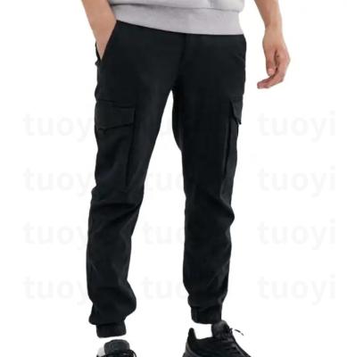 China Other TUOYI Custom men's fashion trouser black slim Intelligence cuffed pants cargo Jogger for sale