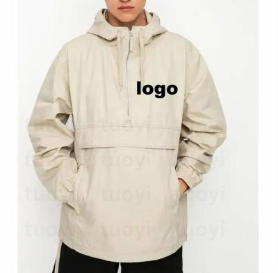 China Other TUOYI Latest Design High Quality Zip Up Hooded Wholesale Windproof Jacket For Men for sale