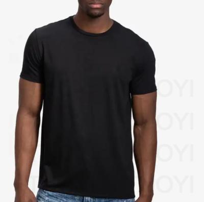 China Other High Quality 100% Cotton Fitted Tshirt For Men Logo Blank Plain Custom Men's T-shirts for sale