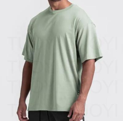 China Other Fashion round neck high quality blanks mens oversize-t shirt cotton street wear for sale