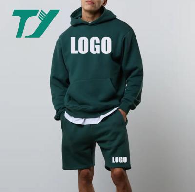 China Other TUOYI wholesale color solid custom mens pullover bulk oversized hoodie plus size men's hoodies for sale