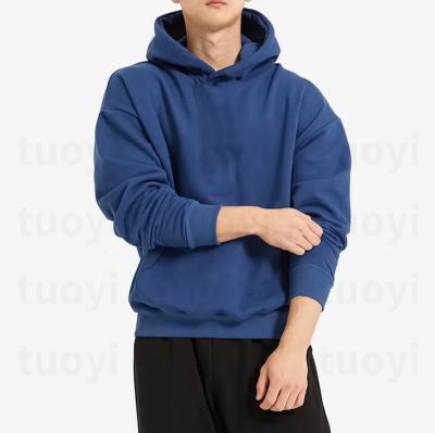 China Other TUOYI High Quality Luxury Oversized Heavyweight Streetwear Custom Sports Plain Hoodies for Men Sweatshirt Custom Men Hoodies for sale