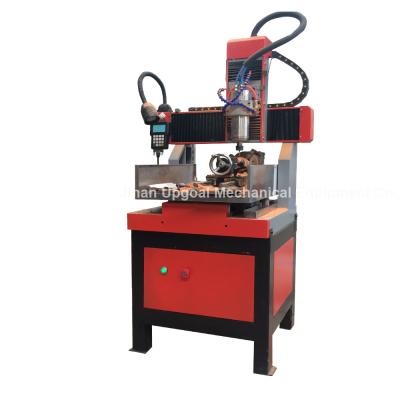 China Small 300*300mm 4 Axis CNC Engraving Cutting Machine for sale