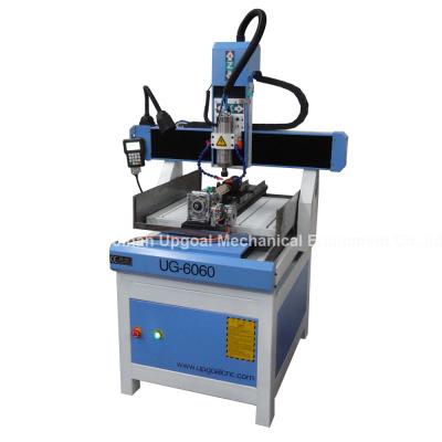 China 3D CNC Metal Engraving Machine 4 Axis with DSP A18 Control UG-6060 for sale