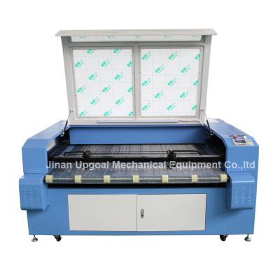 China Car Block Set Co2 Laser Cutting Machine with Auto Feeding System/Double Heads for sale