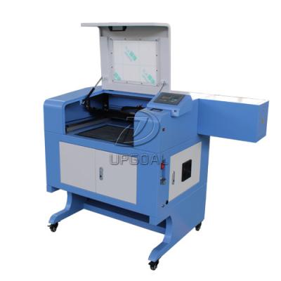 China Small 60W Acrylic Leather MDF Co2 Laser Cutting Machine 500*400mm for sale