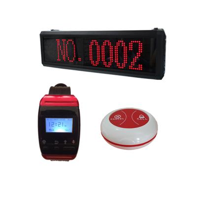 China Wireless Waiter Bell Calling System Restaurant And Hotel Supplies 433.92MHZ Service Equipment 380*120*45mm for sale