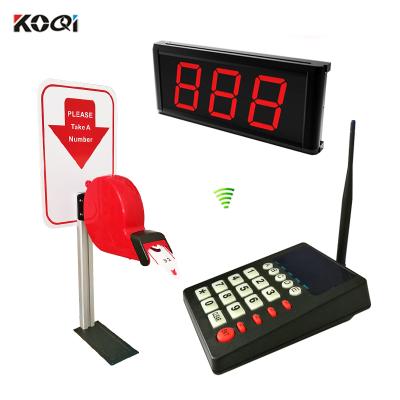 China Wireless Queue Control System Queue Calling System For Fast Food Restaurant Service 365*158*40mm for sale