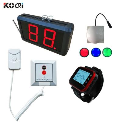 China Ycall Wireless Alarm Buzzer Clinic Hospital Bed Call Button System 220*120*40mm for sale