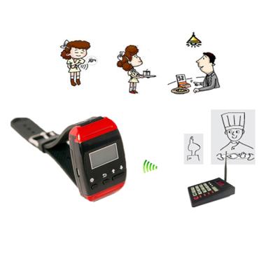 China Restaurant Pager Wireless Management System 55*45*18mm Waiter Calling System for sale