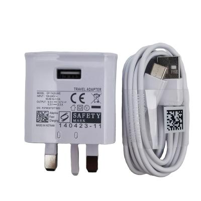 China Original Mobile Phone USB Wall Charging 15W USB Wall Charger TA20 9V1.67A Fast Charger 3.0 Original For Samsung S6 S8 S10 Travel Adapter for sale