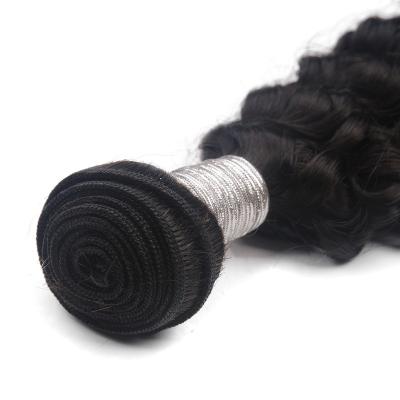 China Cheap Sale Phone Loop Deep Curly Hair Weft 100% Curly Unprocessed Human Hair Bundles for sale