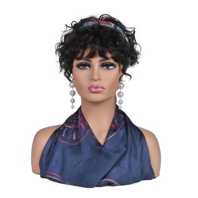 China DIS Set Wigs Hat Stand Mannequin Main Head With Shoulders Makeup Mannequin Head For Wigs for sale