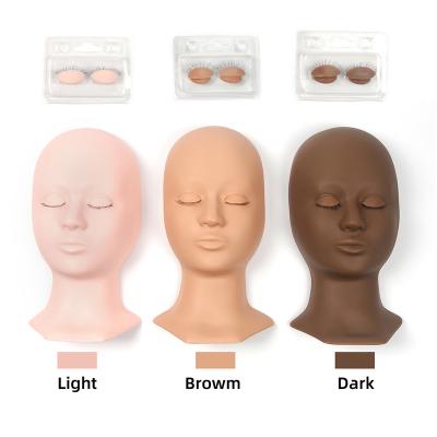 China In the head cosmetology training leader of U.S.A. Free Ship Mannequin for eyelashes planting to make up training for sale